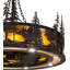 Elk At Dusk Downrod Ceiling Fan