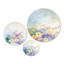 Lavande aux couleurs de fleurs sauvages - ensemble d'art mural en métal 3 pièces Bouquet