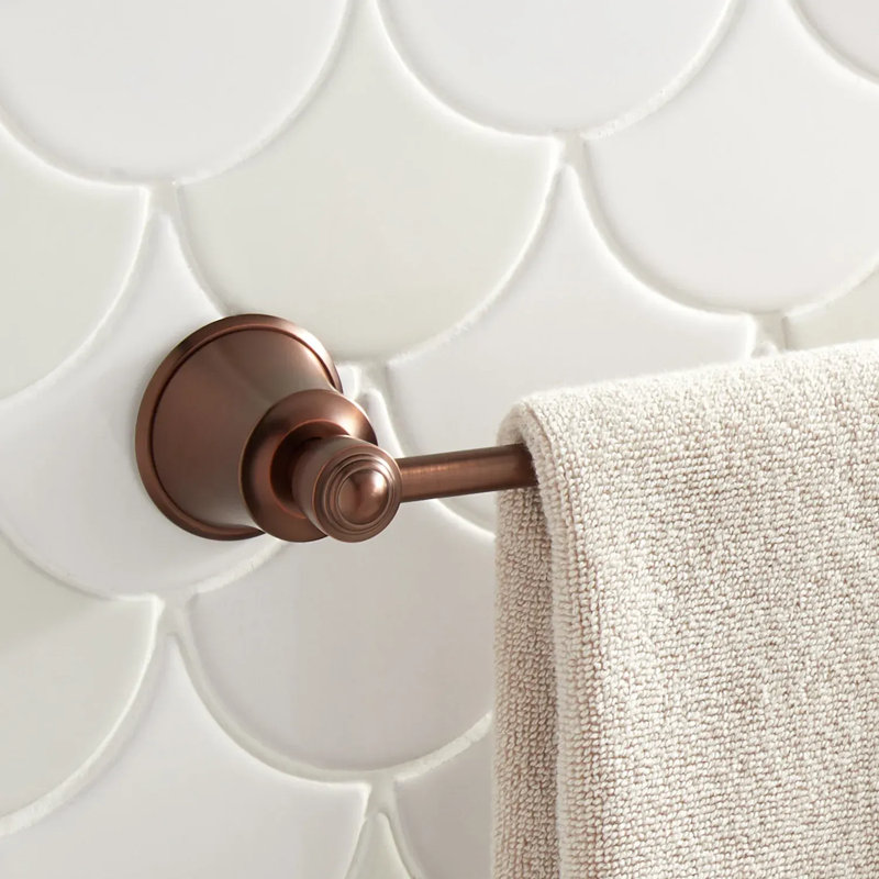 24" Cooper Collection Wall-Mount Towel Bar, Oil Rubbed Bronze