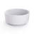 49 Inch Round Shape Freestanding Solid Surface Soaking Bathtub For Bathroom