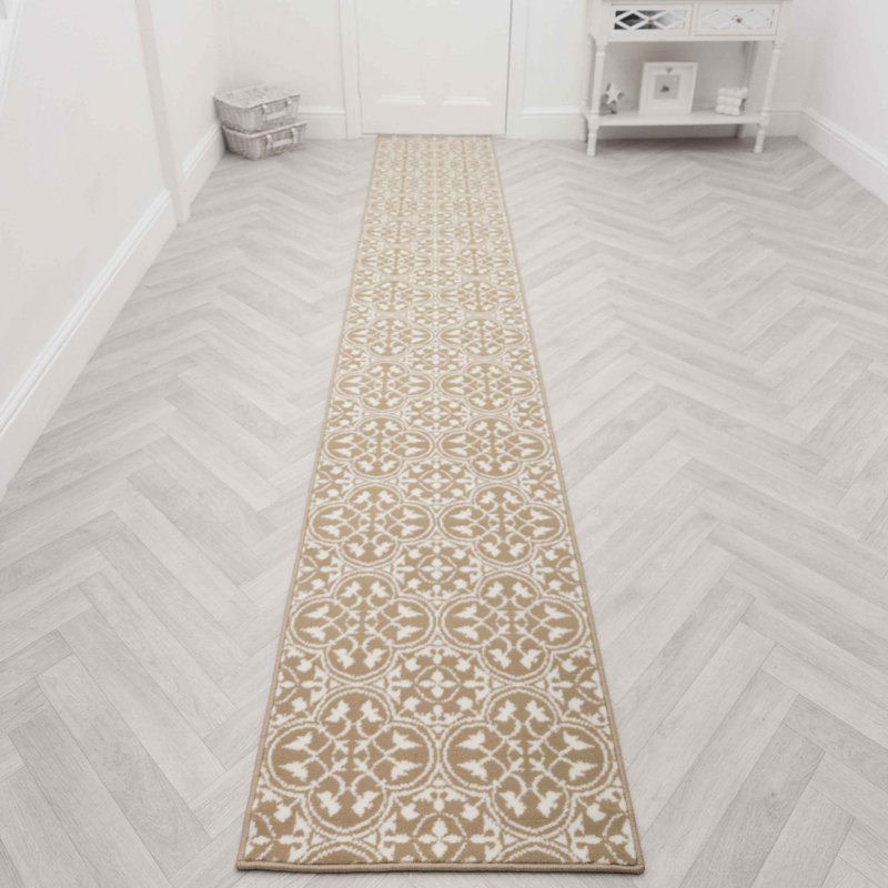 Runner Geometric Shapes Area Rug, Runner 60 x 150 cm