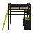 Wood Loft Bed With Desk-1401932521