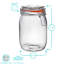 Argon Tableware - Glass Storage Jars with Heart Labels - 
