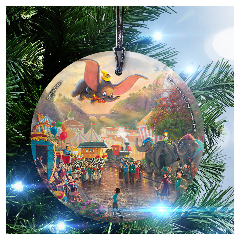 Impression sur verre suspendue Disney (Dumbo)
