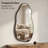 Modern Asymmetrical Metal Framed Decorative Wall Mirror Irregular Wavy Mirror for Bathroom Vanity-414633865-414633864