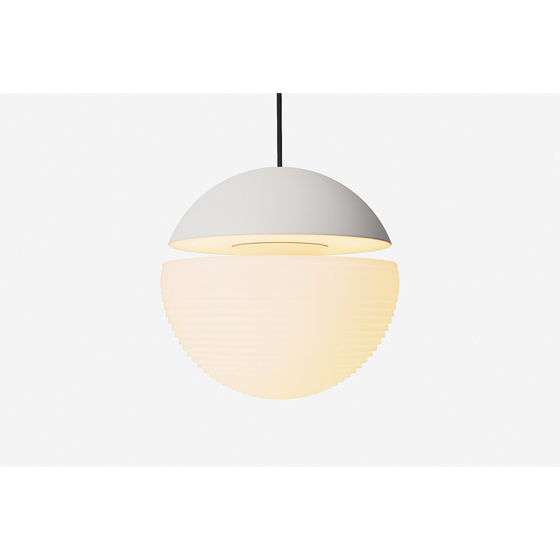 Cora Pendant Light, Stone, Black