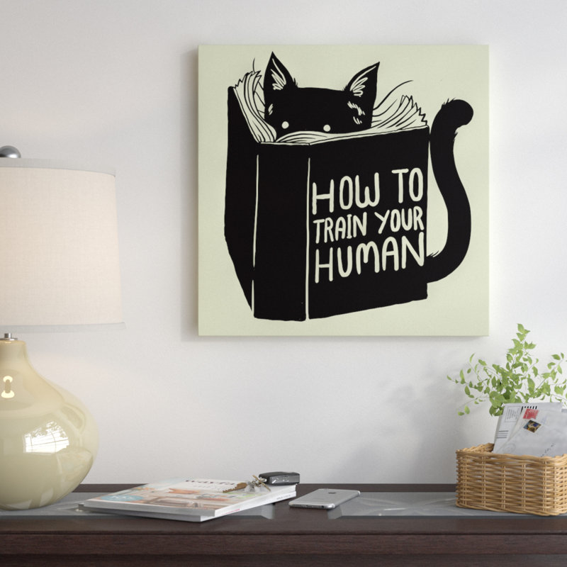 Comment former votre « human », art textuel sur toile tendue, H 12 po x l 12 po x P 0,75 po