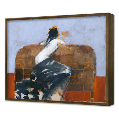 Brown Leather Print by Ngo, PC