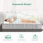 Novilla 27cm Pillow Top Pocket Sprung Mattress
