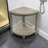 EcoDecors, 17", Teak Corner Shower Shelf, Teak shower Stool, Small Bathroom Bench, Teak Corner Shelf Storage, in EarthyTeak™-116865993
