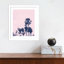 «Young Dreams» par Caroline Mint - impression encadrée sur papier-456318488-456318493