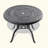 Set Of All-Weather Cast Aluminum Dining Furniture Set With Black Frame-1779821044