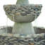 Weather Resistant Pedestal Fountain with Lights-1404449971