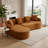Chenille Fabric Full Sponge Compression Sofa-1039858040