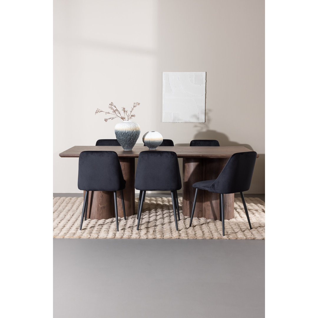Olivia Dining Table with Night Dining Chair