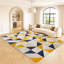 Abstract Machine Printed Shag Area Rug-121706635