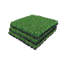 36 Pack 30.5 cm x 30.5 cm Interlocking Artificial Grass Tiles, Artificial Lawn Deck Flooring