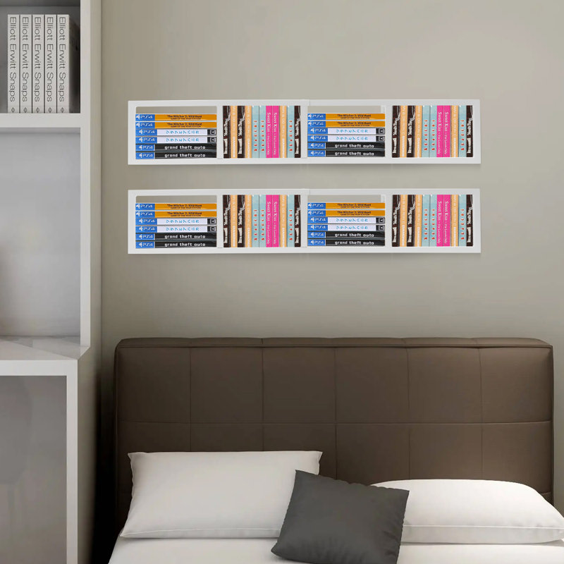 Metal Wall Mounted CD Storage Rack