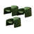 Green Microfiber/Microsuede