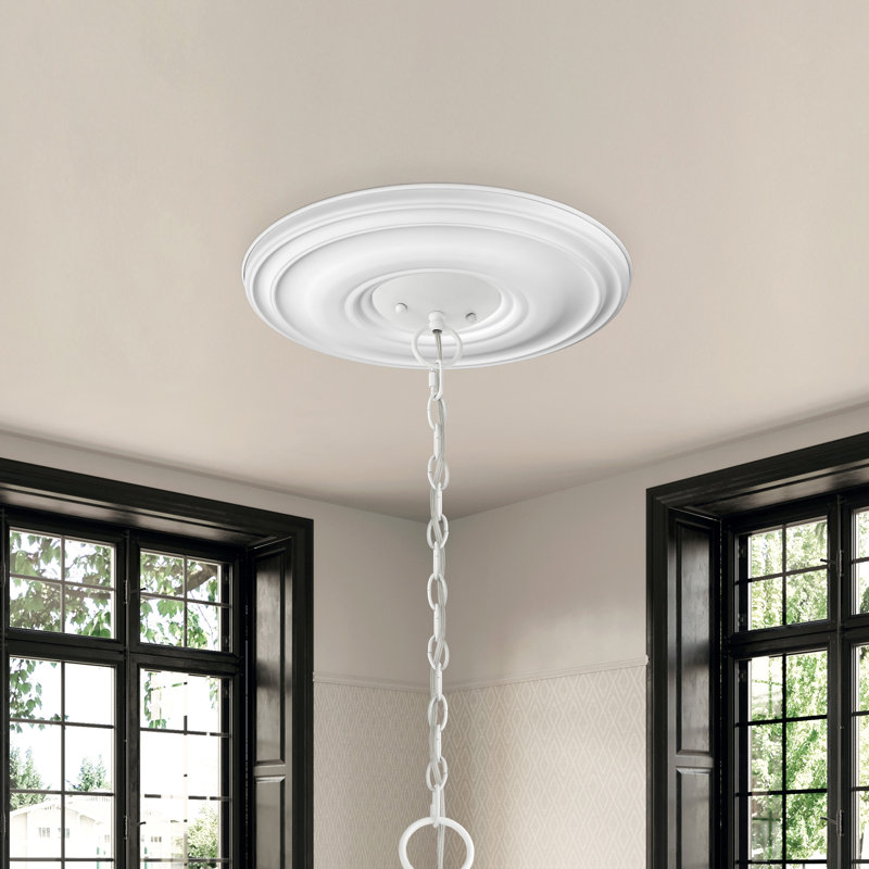 Ceiling Medallion, White
