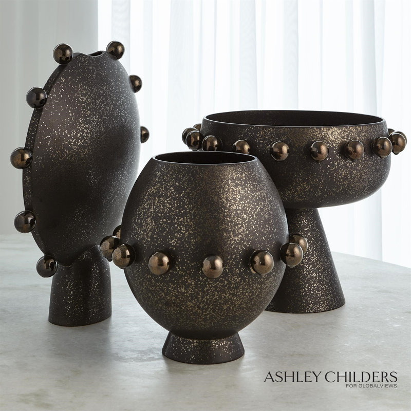 Spheres Collection Vessel, Bronze