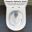 Toilette compacte une pièce à jupe Sotomo