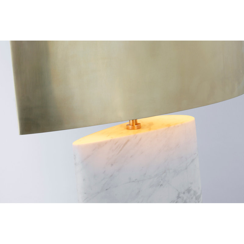 Murry Table Lamp, White