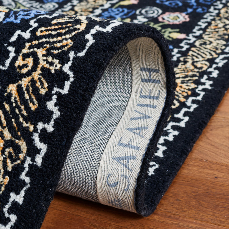 Ashly Hand Tufted Wool And Cotton With Latex Oriental Rug, Runner 2'3" x 11'