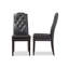 Chaise parsons capitonnée et capitonnée en blanc-1513998756