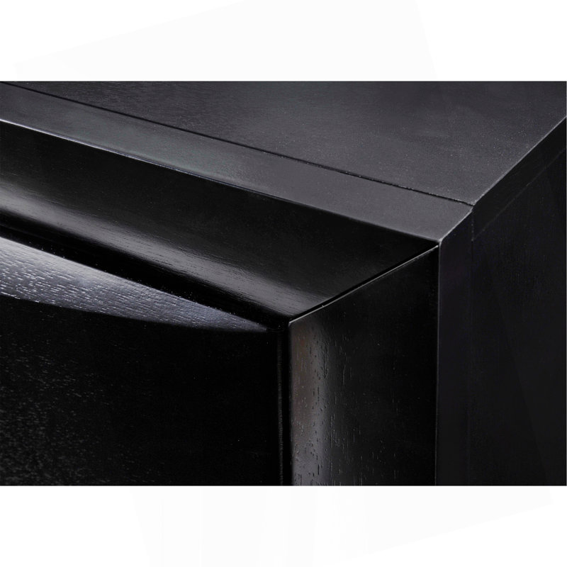 Mobilier de chambre à coucher 1Pc, Noir, Très grand lit