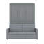 Lit escamotable mural Murphy avec coussin