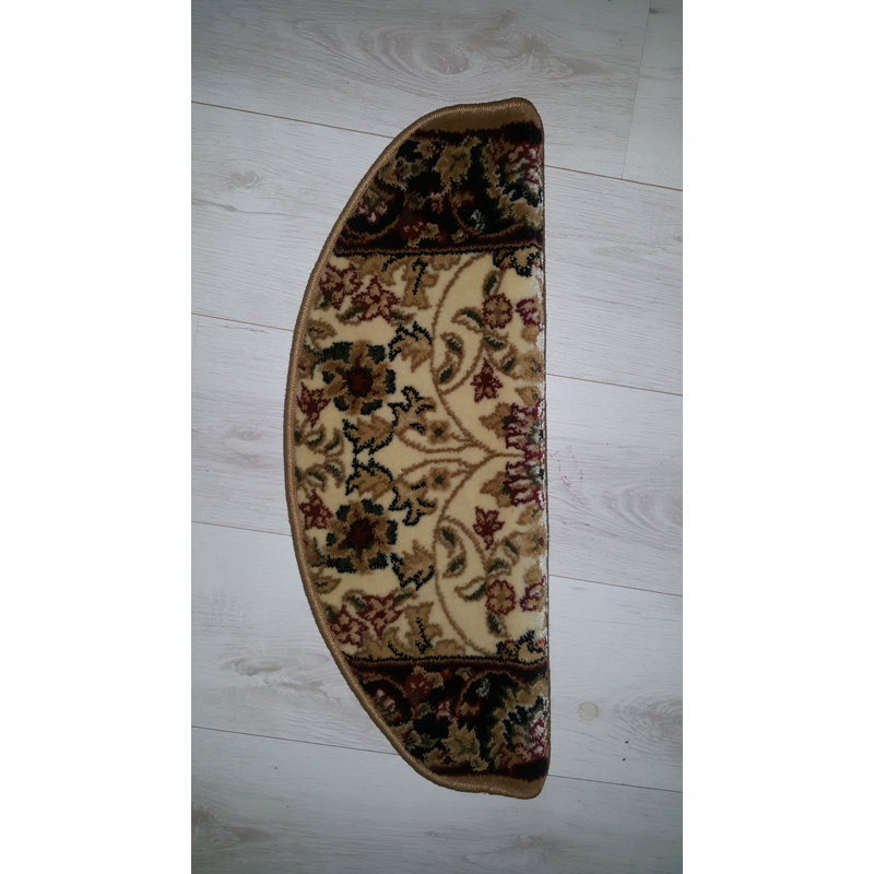 Half-circle Oriental 25cm X 65cm Area Rug