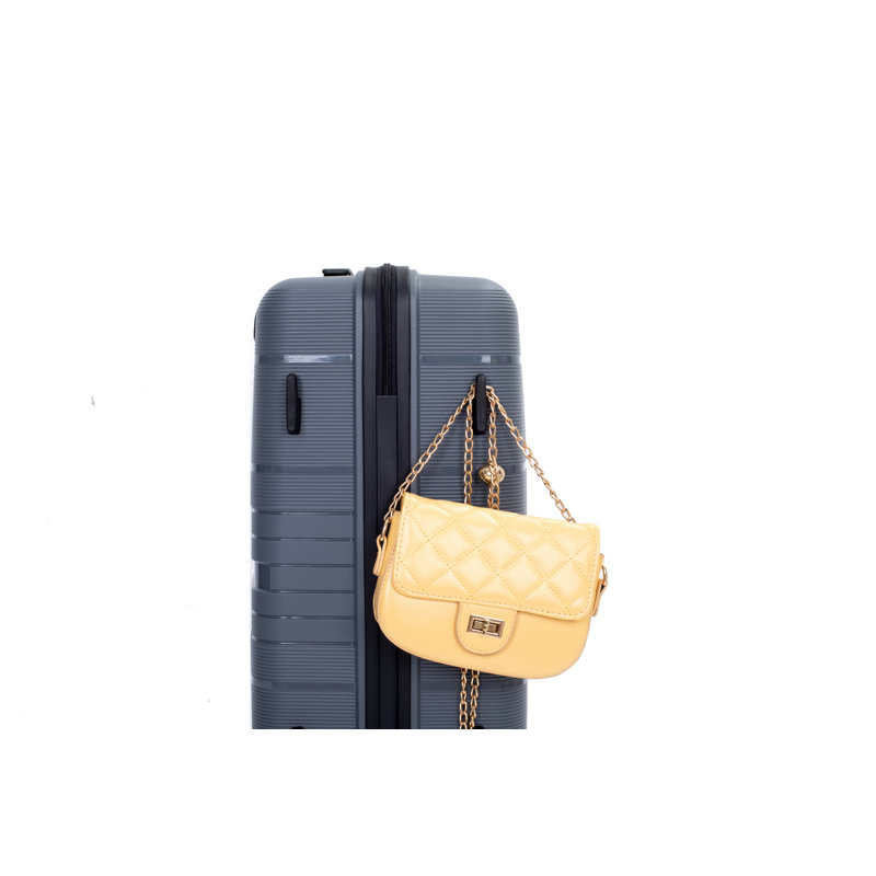 Ensemble de valises Hardshell avec verrou TSA et roulettes pivotantes à 360 °