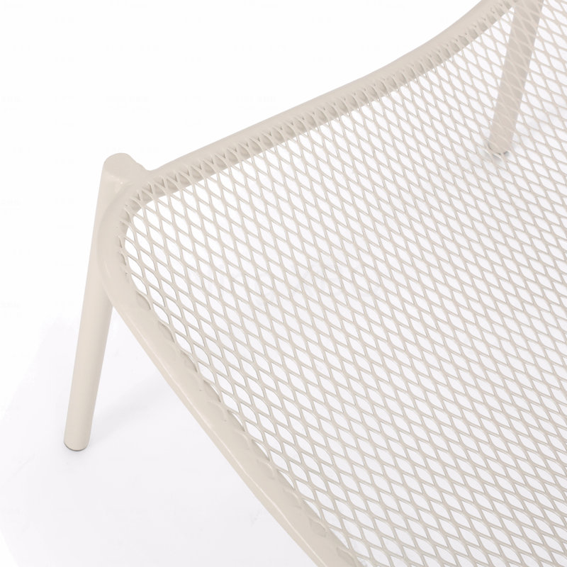 Patio Chair, Matte White
