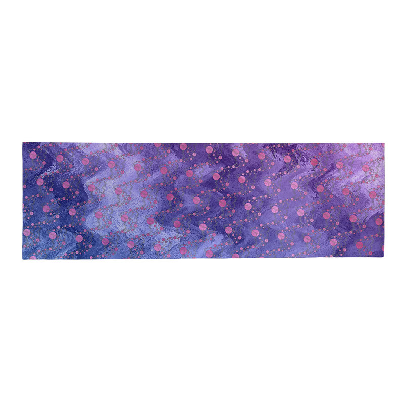 Tapis zone de planètes et étoiles, Tapis de couloir 2 pi 6 po x 8 pi