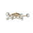 Bolivar Crystal Semi Flush Mount-1618292763