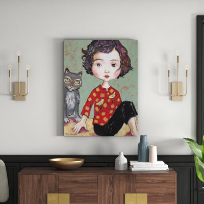 Holly Wojahn - Wrapped Canvas Painting
