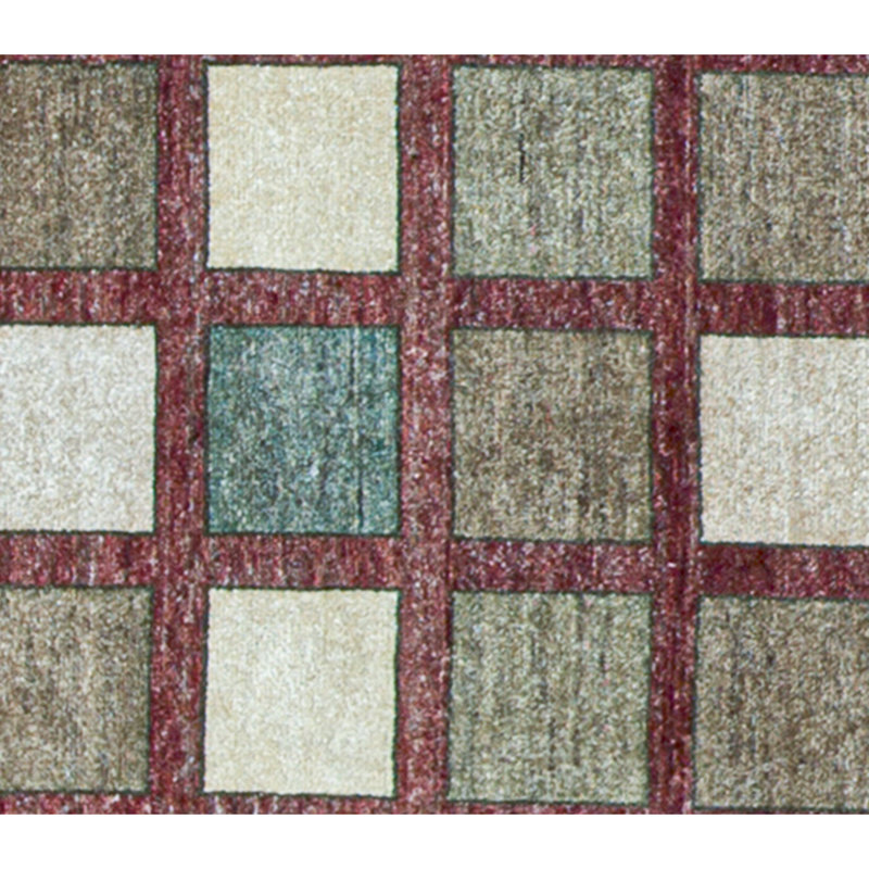 Tapis rouge noué à la main de haute qualité