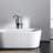 Matte Black Freestanding Bathtub Faucet With Portable Handheld Shower Metal Tub Hand Shower, Sleek Design