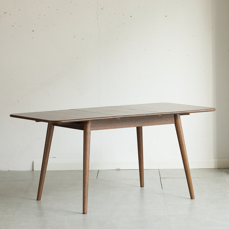 Table télescopique en chêne massif