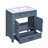 Bathroom Vanity With Sink, Double Doors And Drawer-1190746479