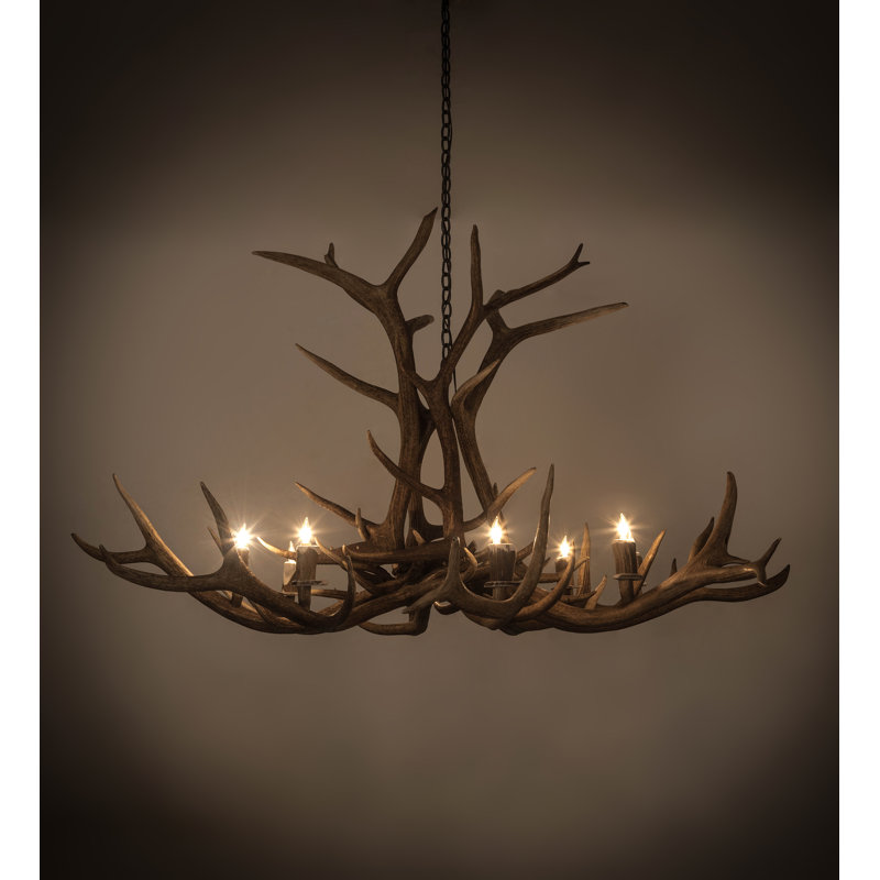 Rustic Lodge 8 - Light Chandelier
