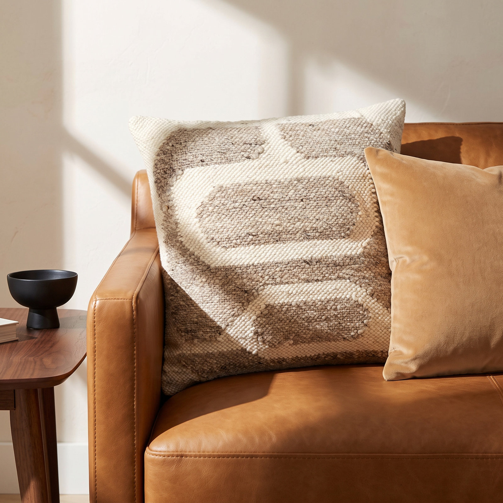 Dia Pillow Cover, Down, 22" x 22"