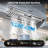 JOEAONZ 48'' 1250CFM Convertible Insert Range Hood in Stainless Steel,4 Speeds Gesture/Touch/Remote Control with 3 Lights