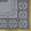 Tapis intérieur / extérieur en polypropylène tissé à plat à motif d'orignaux rustiques crème et ivoire Solterra Gulhayo-114547383