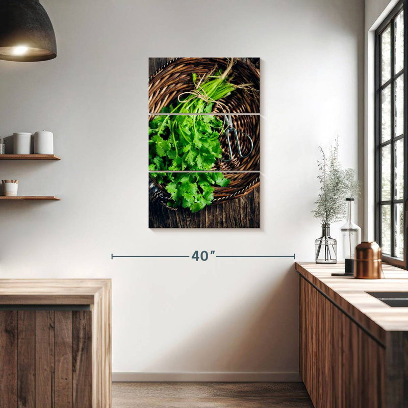 Bouquet de coriandre Harnek, H 38 po x l 24 po
