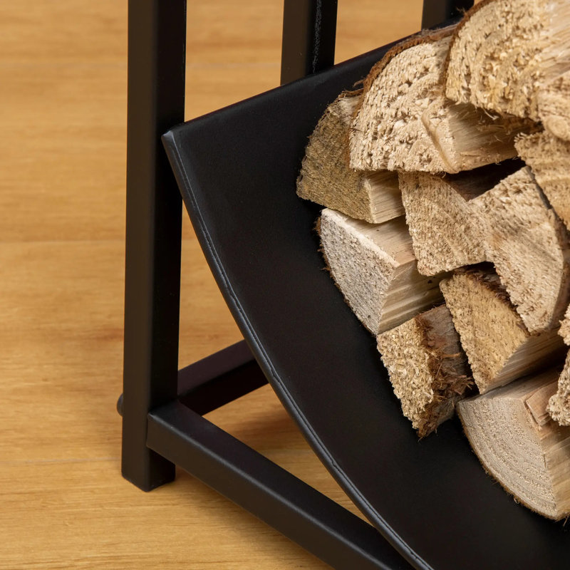 42cm W Metal Log Rack