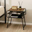 Table de chevet en acier-1468923030