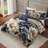 Bebejan English Manor 100% Cotton Sateen 5 Piece Reversible Comforter Set-109269668