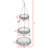 Adjustable Metal Hanging Fruit Basket